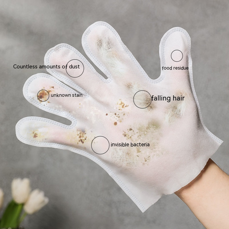 Removing Pet Grooming Gloves